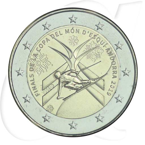 2 Euro Andorra 2019 Münzen-Bildseite