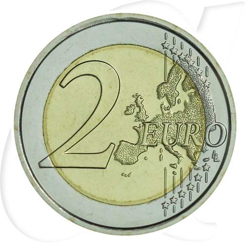 2 Euro Münze 2014 San Marino Münzen-Wertseite