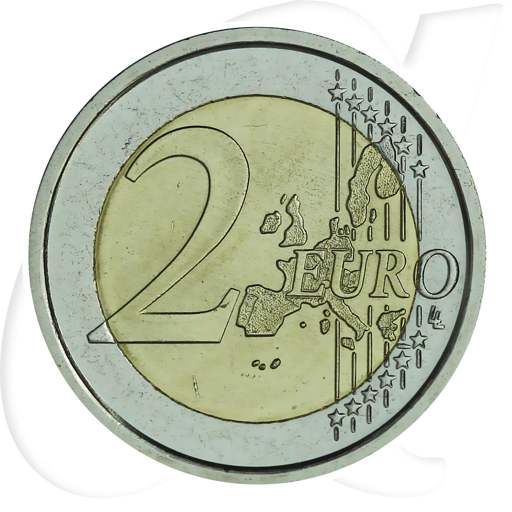2 Euro San Marino 2007 Garibaldi Münzen-Wertseite