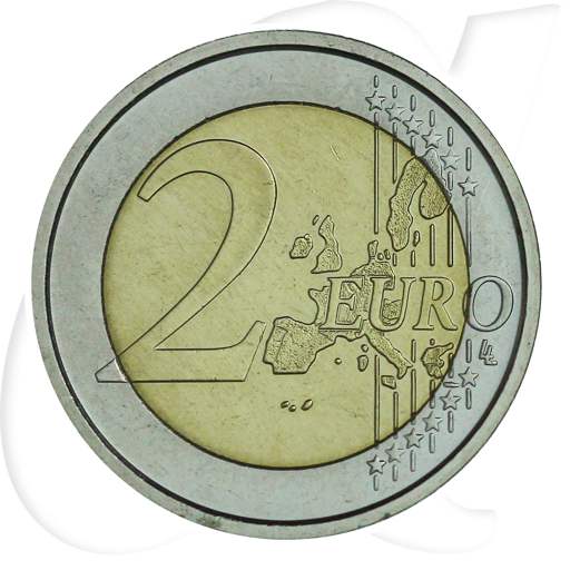 2 Euro Vatikan 2004 Münzen-Wertseite