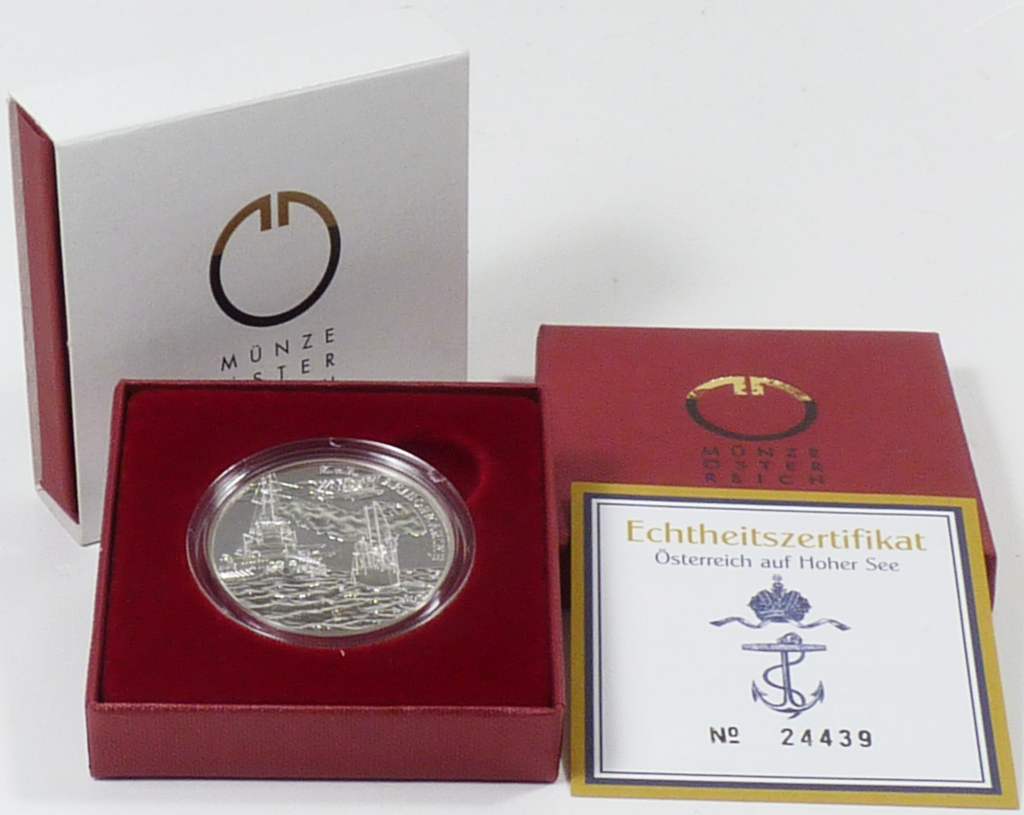 Österreich 20 Euro Silber 2006 PP OVP SMS Viribis Unitis