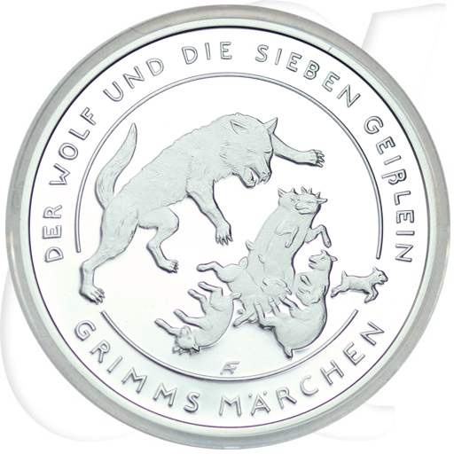 Deutschland 20 Euro 2020 D PP OVP Der Wolf und die 7 Geißlein