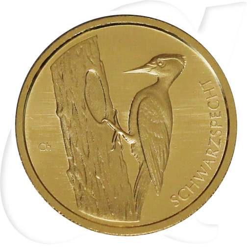 Deutschland 20 Euro Gold 2021 G st Heimische Vögel - Schwarzspecht