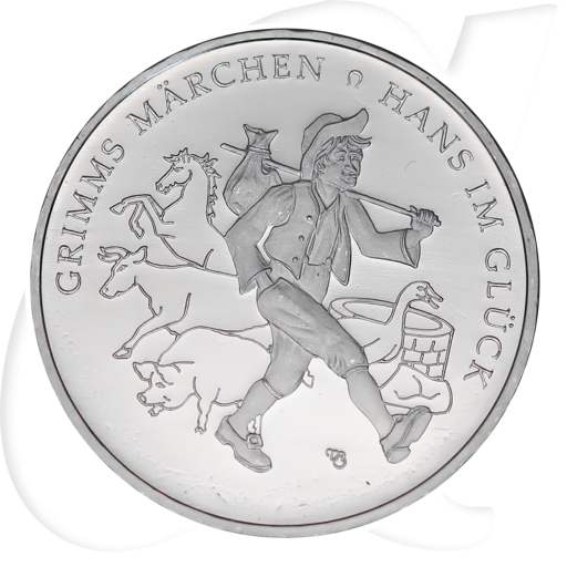 20 Euro Hans im Glück 2023 Deutschland Münzen-Bildseite