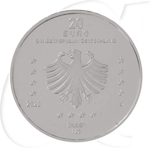 Deutschland 20 Euro 2023 D Wilhelm Schickard 400 J. Rechenmaschine