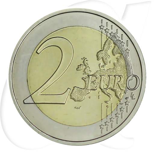 San Marino 2 Euro Kursmünze 2007 prägefrisch/vz-st