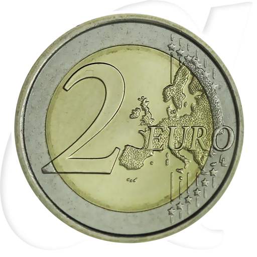San Marino 2 Euro Kursmünze 2011 prägefrisch/vz-st