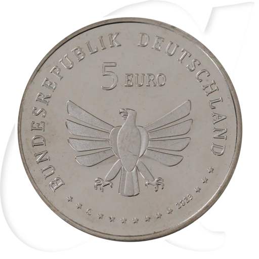 BRD 5 Euro 2023 G (Karlsruhe) vz-st Wunderwelt Insekten - Schwalbenschwanz