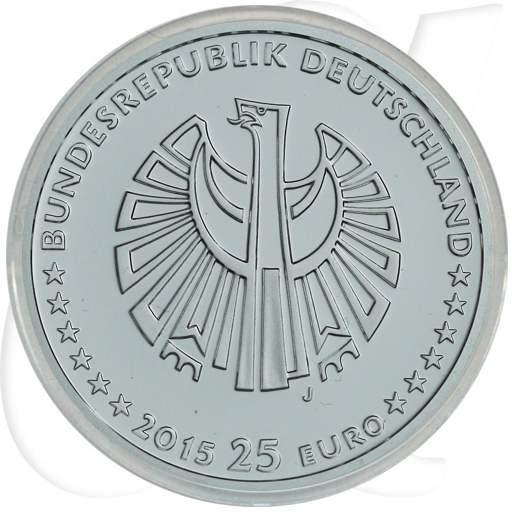 BRD 25 Euro Silber 2015 J PP OVP 25 Jahre Deutsche Einheit