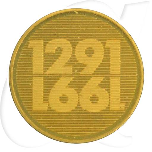 Schweiz 250 Franken 1991 Gold 7,20g fein Eidgenossenschaft st
