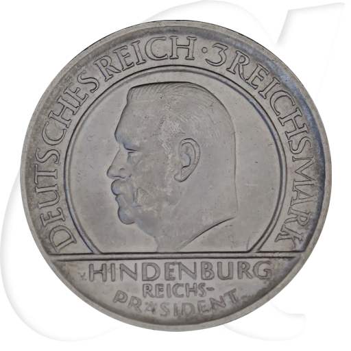 3-mark-1929-schwurhand-verfassung-weimar-e Münzen-Bildseite