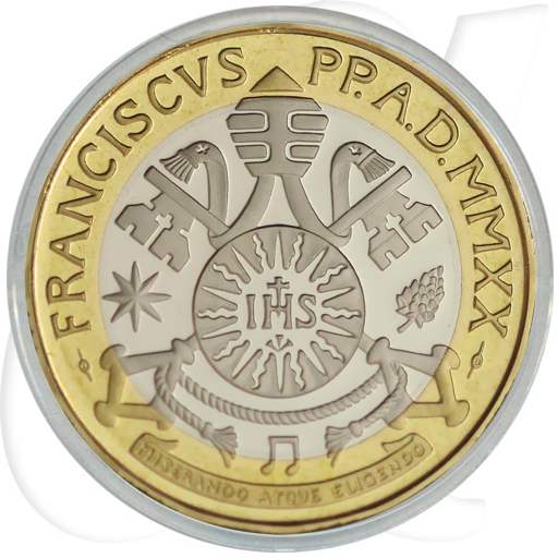 5 Euro 2020 Vatikan Ludwig van Beethoven Münzen-Bildseite