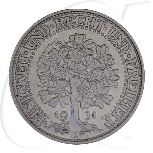 3-mark-1929-schwurhand-verfassung-weimar-e Münzen-Bildseite