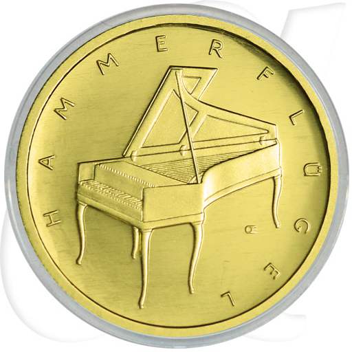 50 Euro Gold 2019 Hammerflügel Münzen-Bildseite