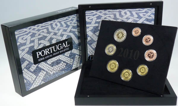 Portugal Kursmünzensatz 2010 PP OVP