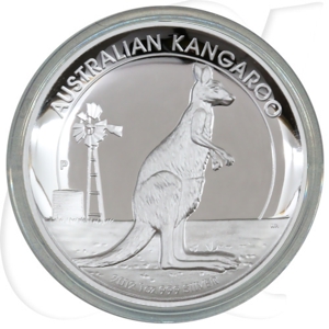 Australien 1 Dollar 2015 Silber PP OVP High Relief Känguru