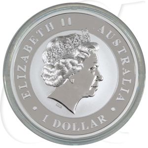 Australien Koala 2012 PP 1 Dollar Silber teilvergoldet OVP