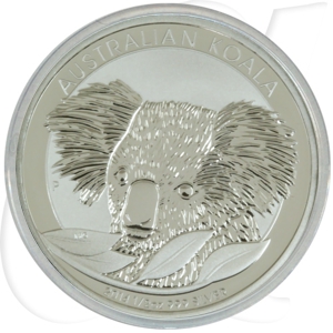Australien Koala 2014 BU 50 Cent Silber