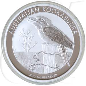 Australien Kookaburra 2016 1 Dollar Silber 1oz st