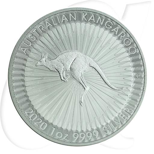 Australien 25x 1 Dollar 2020 Silber 1 oz (31,103 gr.) Känguru