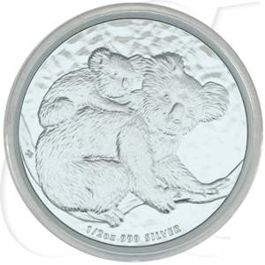 Australien Koala 2008 BU 50 Cent Silber