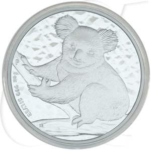 Australien Koala 2009 BU 1 Dollar Silber