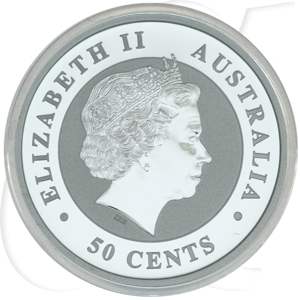 Australien Koala 2012 BU 50 Cent Silber