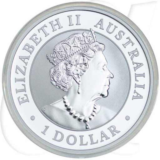 Australien Koala 2020 Silber 1 Dollar Münzen-Wertseite