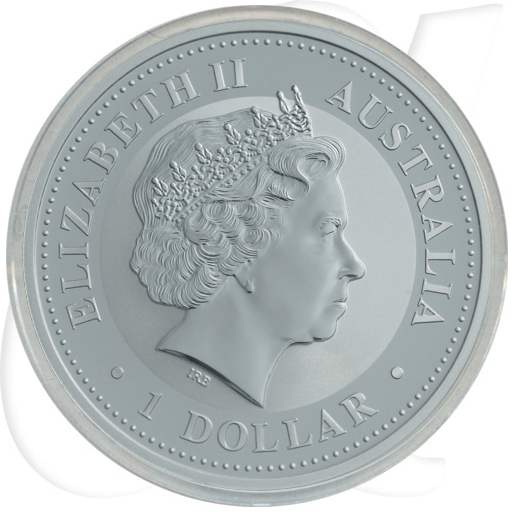 Australien Kookaburra 2001 1 Dollar Silber 1oz st