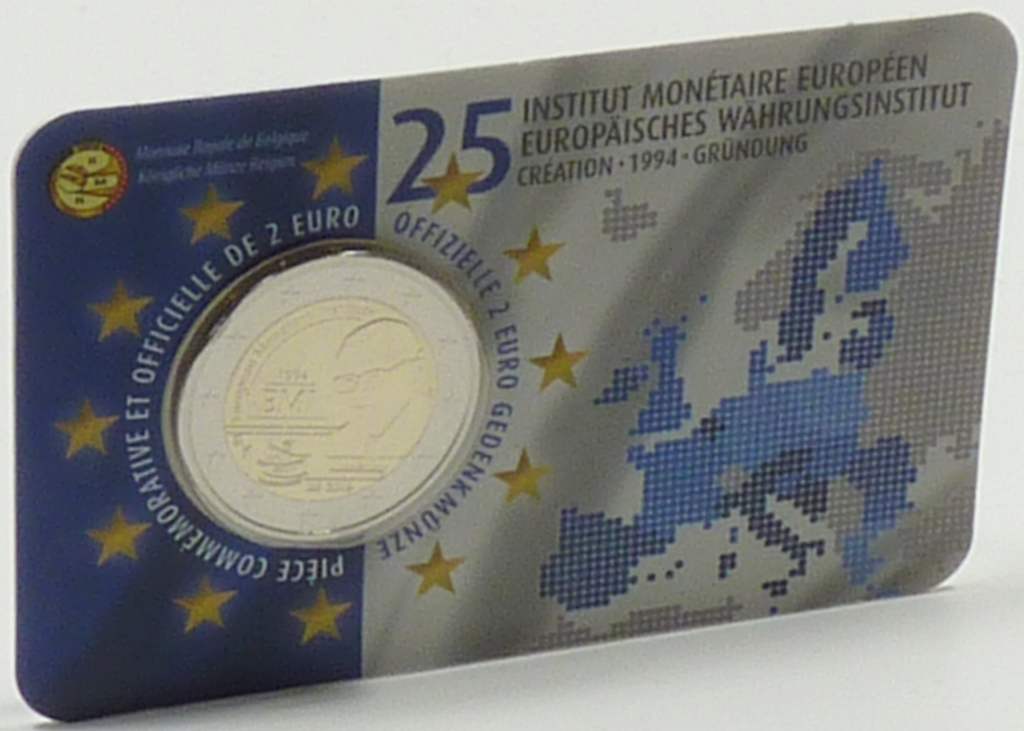 Belgien 2 Euro 2019 Währungsinstitut Coincard