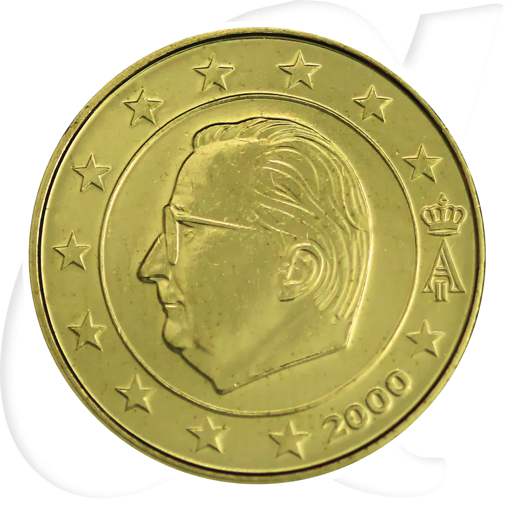 Belgien 50 Cent 2000 Umlaufmünze