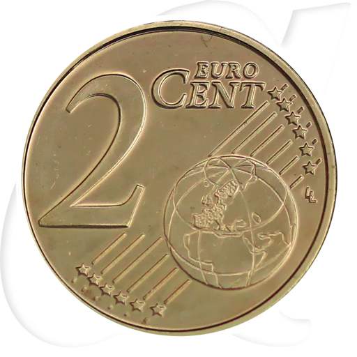 Belgien 2 Cent 2001 Umlaufmünze