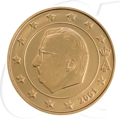 Belgien 5 Cent 2001 Umlaufmünze