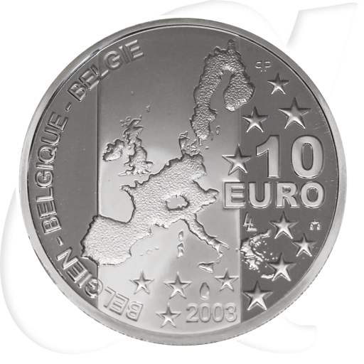 Belgien 2003 Simenon 10 Euro