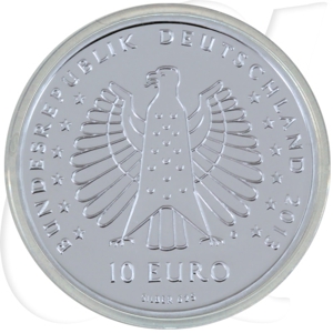 BRD 10 Euro Silber 2013 G Hertz PP (Spgl)