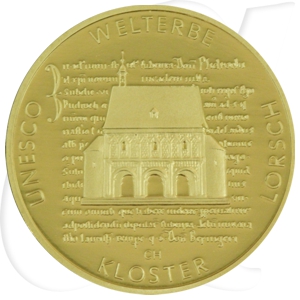 BRD 100 Euro 2014 D st Kloster Lorsch Gold 15,55g fein