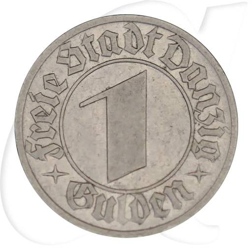 Danzig 1 Gulden 1932 ss+ Wappen