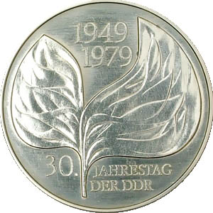 DDR 20 Mark Blattprobe 1979 st