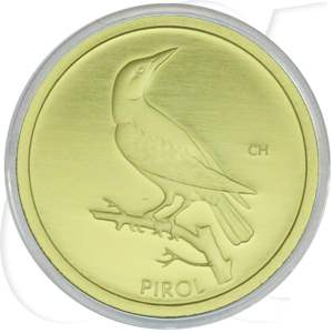 BRD 20 Euro 2017 G st/OVP Gold 3,89g fein Heimische Vögel - Pirol