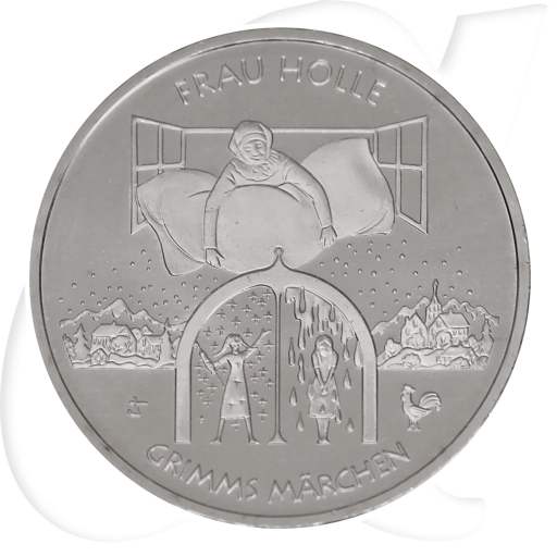 Deutschland Frau Holle 20 Euro 2021 Münzen-Bildseite