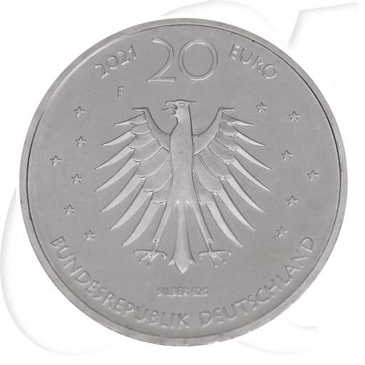 Deutschland Frau Holle 20 Euro 2021 Münzen-Wertseite