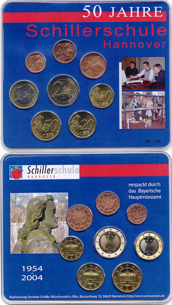BRD KMS 2003 D st 50 J. Schillerschule 2004