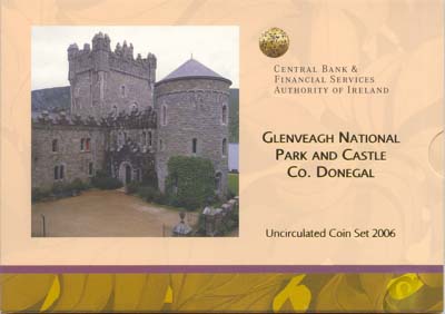 Irland Kursmünzensatz 2006 st OVP Glenveagh Nationalpark