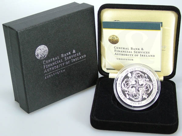 Irland 10 Euro Silber 2007 PP OVP Keltische Kultur