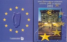 Irland Kursmünzensatz (orig., nom. 3,88 Euro) 2002 vz-st