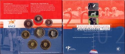 Niederlande Kursmünzensatz 2002 st OVP Charity-Satz
