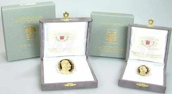 Vatikan 20 + 50 Euro 2006 PP OVP Firmung Gold
