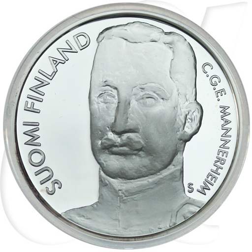 Finnland 2003 Mannerheim 10 Euro Münzen-Bildseite