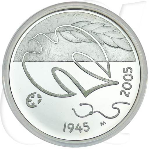 Finnland 2005 Frieden 10 Euro Münzen-Bildseite