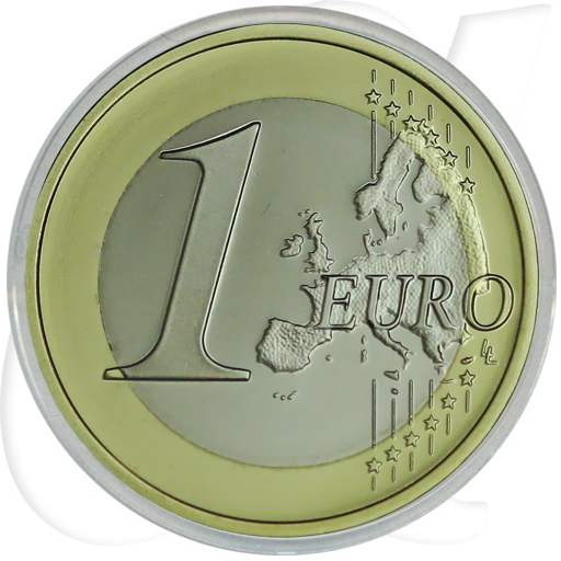 Finnland 2007 1 Euro PP Umlaufmünze Kursmünze Münzen-Wertseite